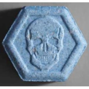 Buy XTC- Philipp Plein Blue- 524 mg MDMA pills Online